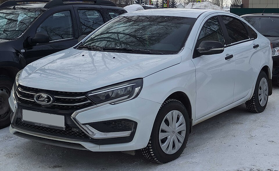 Lada Vesta, типовое фото модели